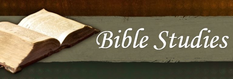 Bible Studies – St Andrew Lutheran Church